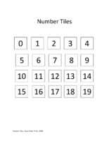 Number Tiles-Puzzles