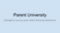 Parent University-Parent University