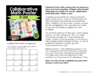 Pi Day Collaborative Poster Editable