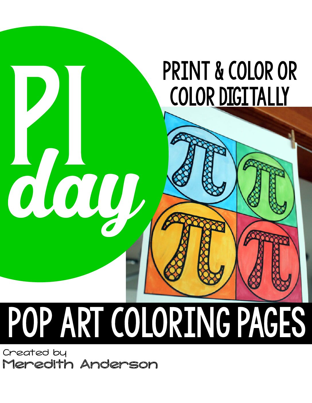 Pi Day Pop Art