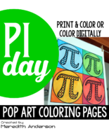 Pi Day Pop Art