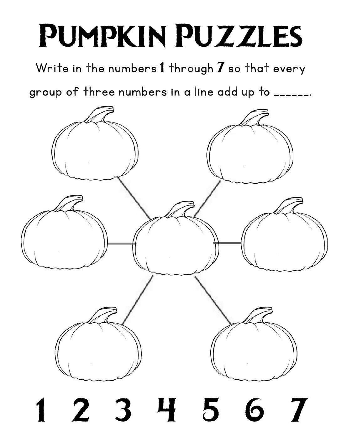 Pumpkin Puzzle