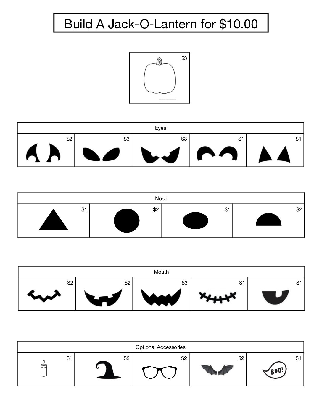 Pumpkin Task
