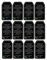 Ribbon Ornament Poem Tag