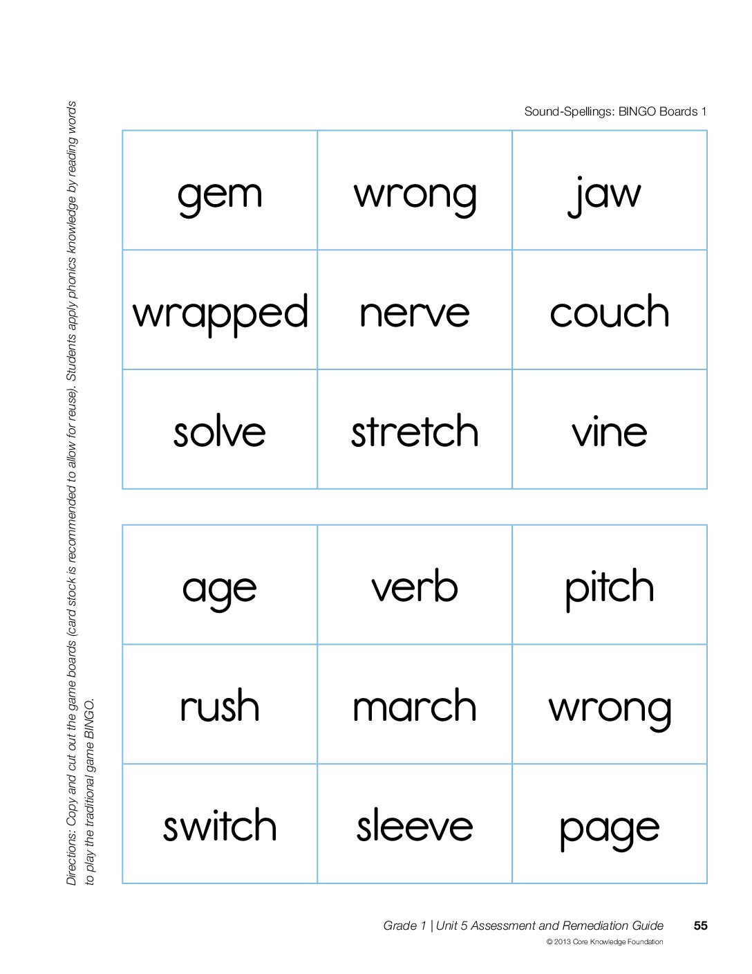 Unit 5 Games To Play With Spelling Alternative Words