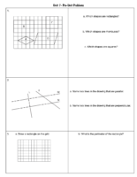 Unit 7 Pre Unit Practice Problems