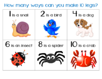 Ways To Make 10 Animal Legs