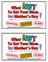 What Not To Get Your Mom For Mother’s Day Book