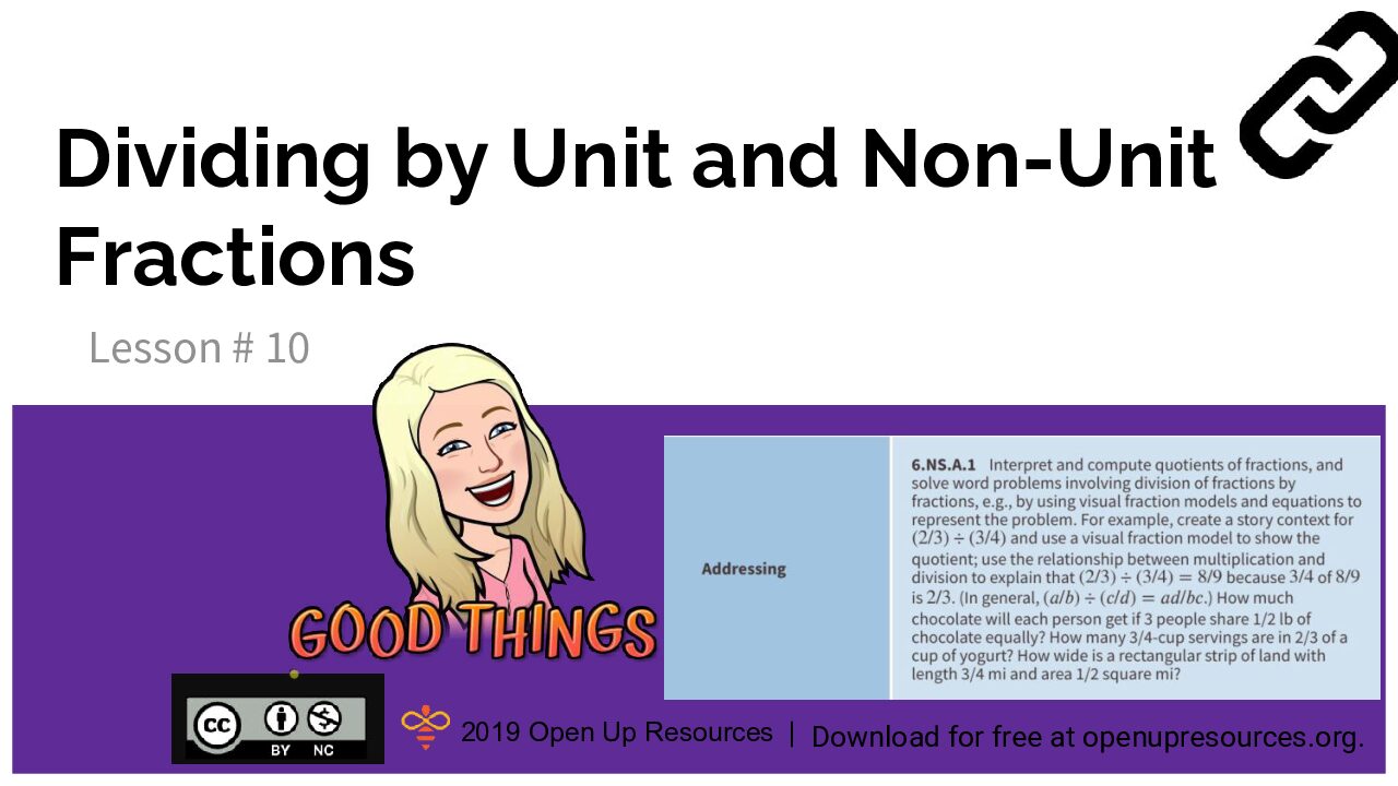 6.4.10 Dividing By Unit And Non Unit Fractions Peardeck