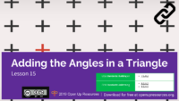 8.1.15 Adding The Angles İn A Triangle