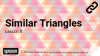 8.2.08 Similar Triangles