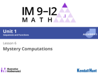 Algebra 1 Unit 1 Lesson 06