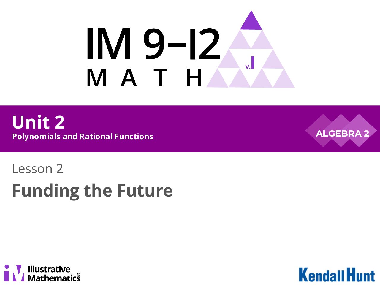 Algebra 2 Unit 2 Lesson 02