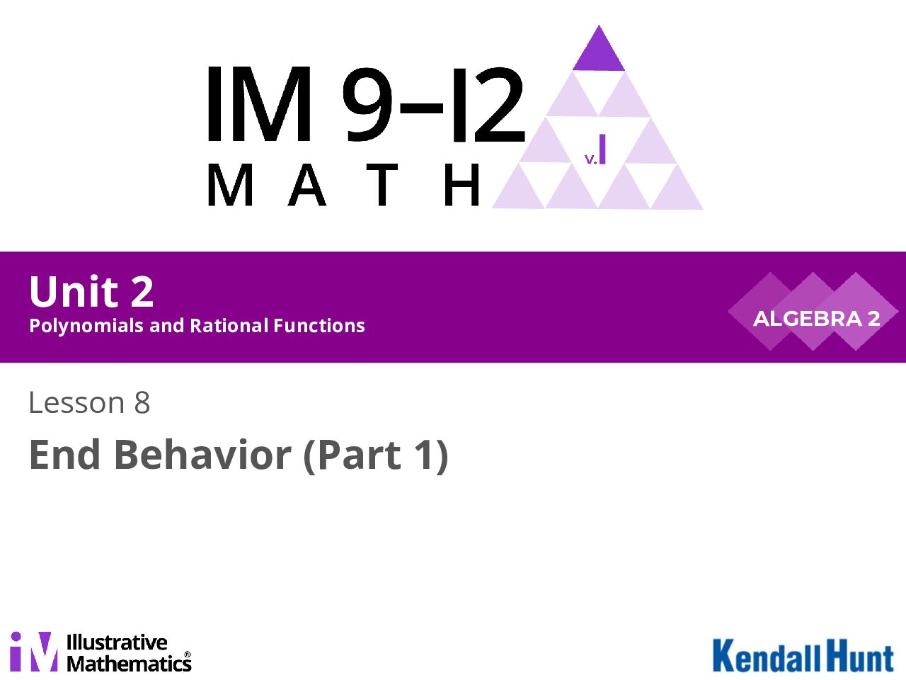 Algebra 2 Unit 2 Lesson 08