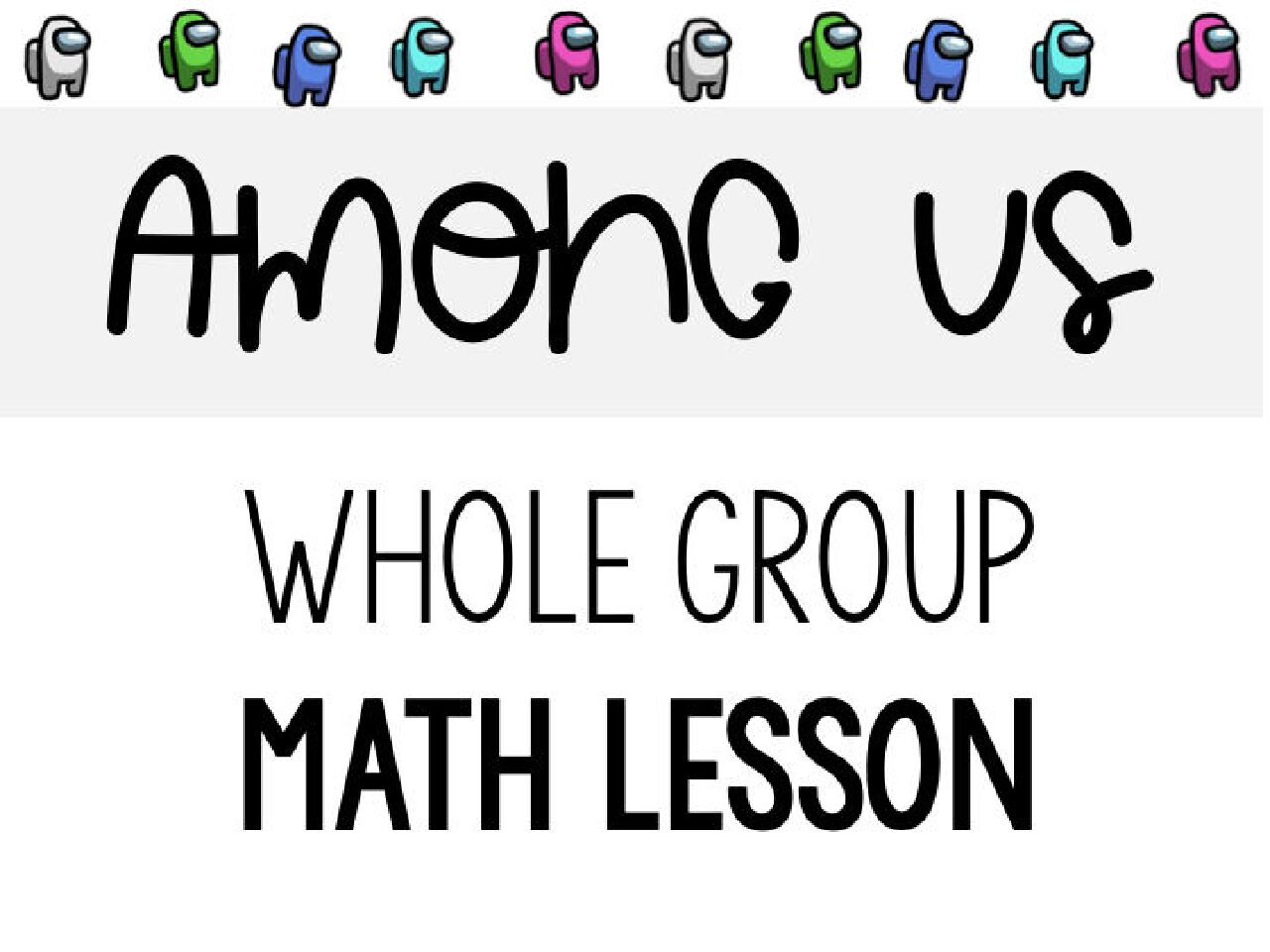 Among Us Ratio Tables Review Game
