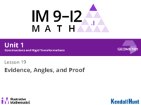 Geometry Unit 1 Lesson 19