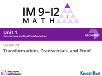 Geometry Unit 1 Lesson 20