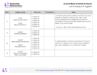 Grade 8 Block Schedule Unit 9