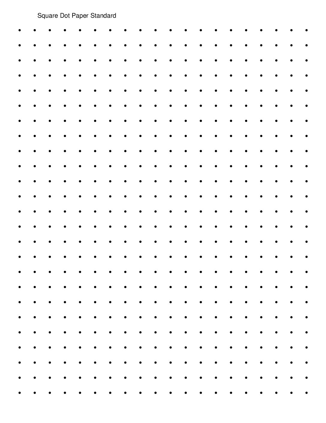 Grade3.7.D14.1 Create A Wax Print Pattern Square Dot Paper Standard