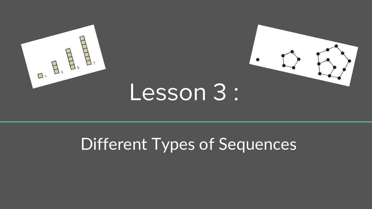 Lesson 3 Different Types Of Sequences