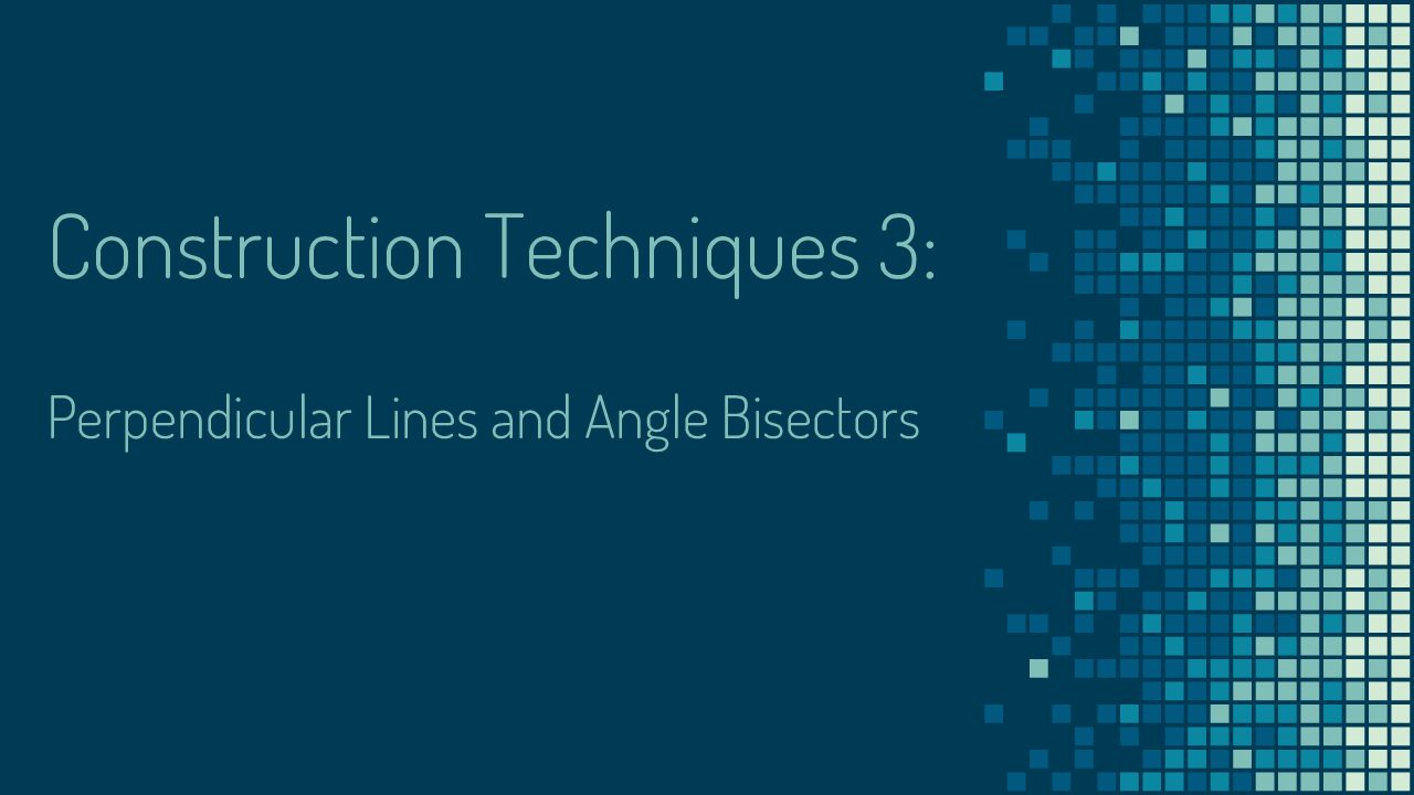 Lesson 5 Construction Techniques 3