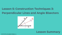 Lesson 5 Lesson Summary