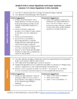 Section Level Planning Guide Grade 8 Unit 4 (2)