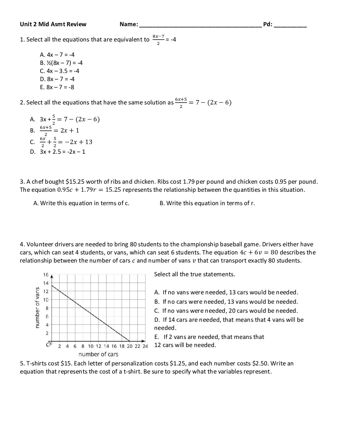 Unit 2 Mid Asmt Review V2