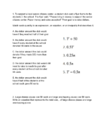 Writing And Modeling With Equations Assessment