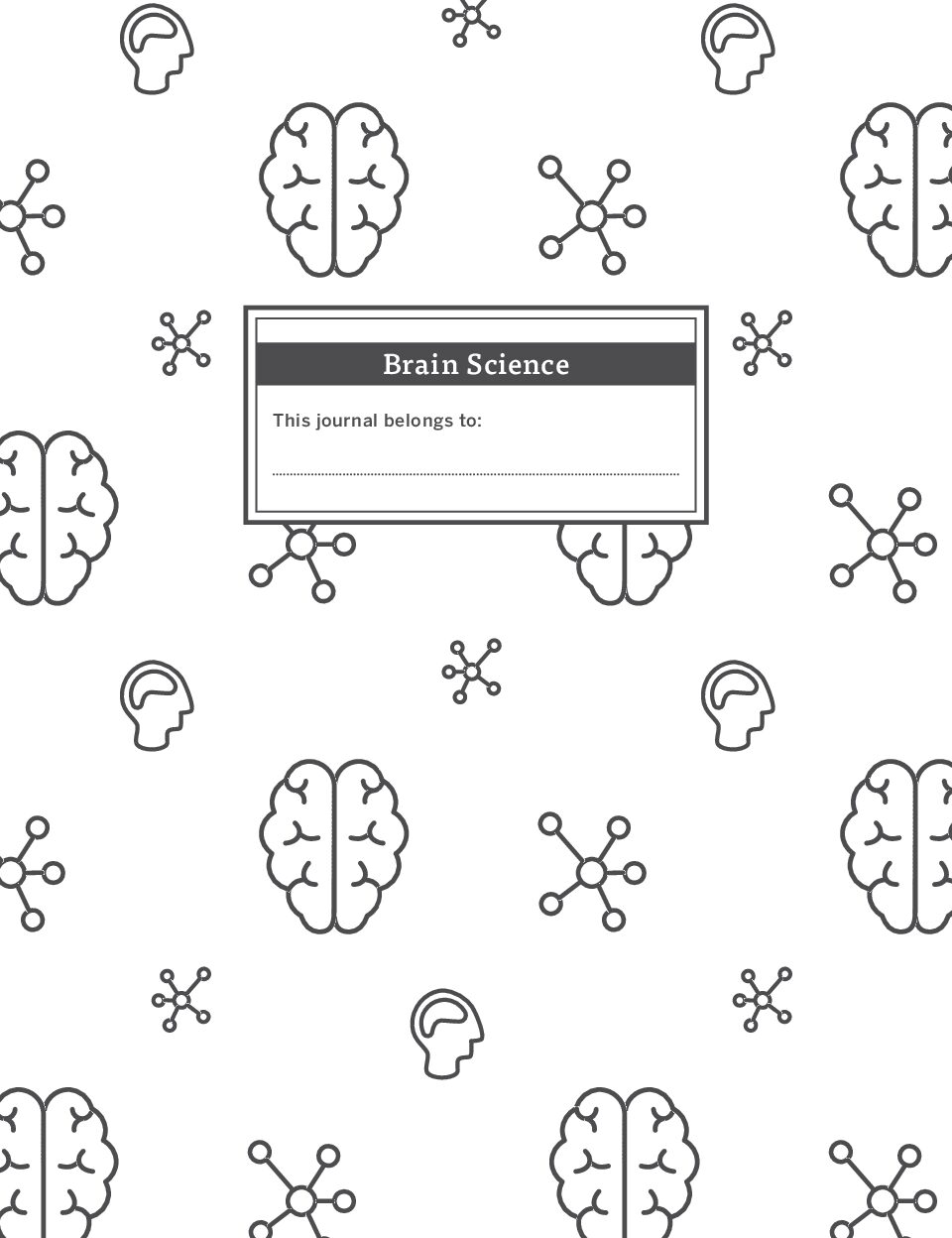 7C Brain Science Writing Journal