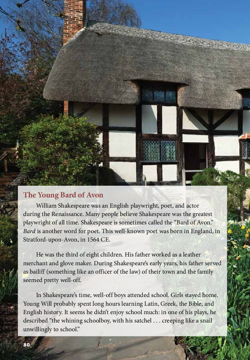 Background Info On Shakespeare