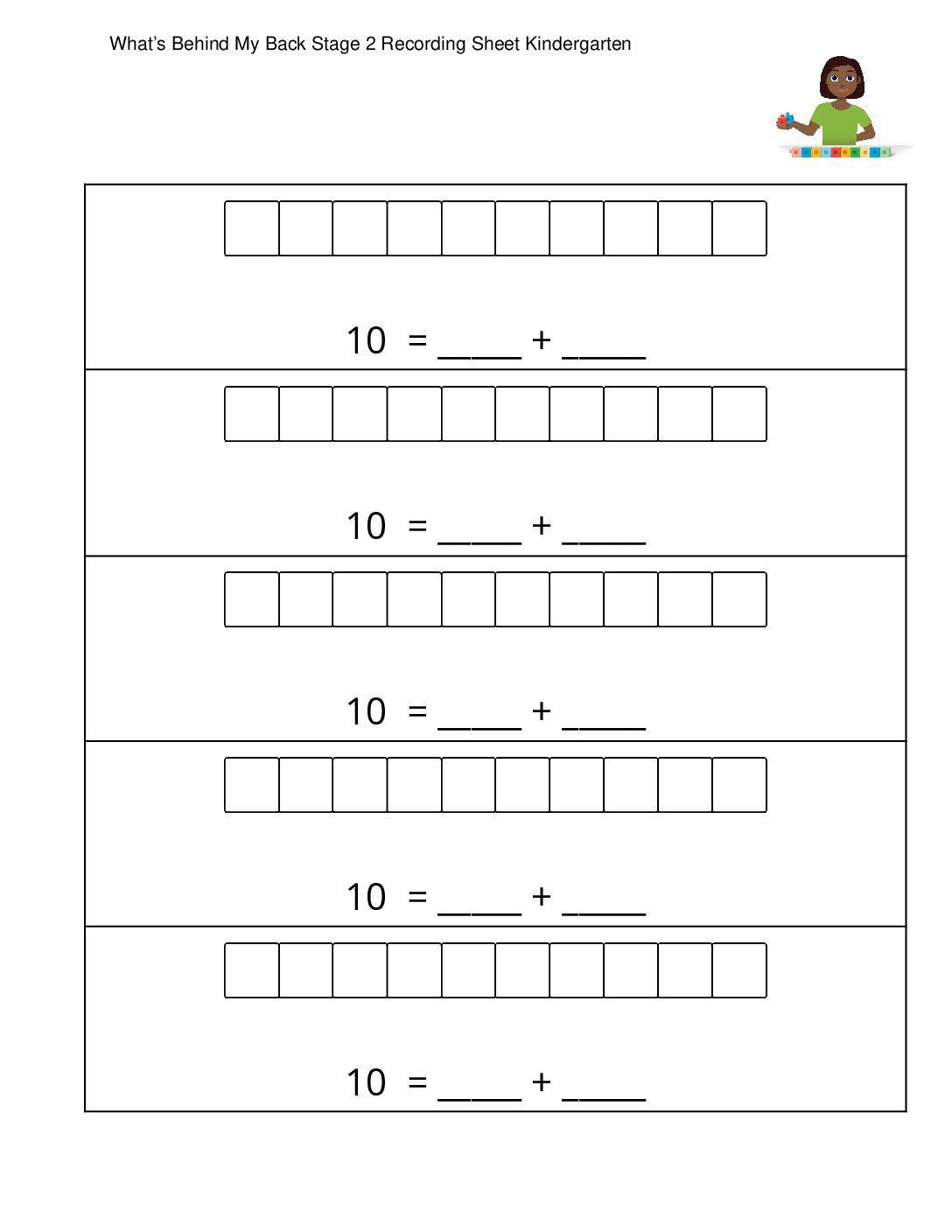 Center-What-S-Behind-My-Back-K-2-Stage-2-10-Cubes-What-S-Behind-My-Back-Stage-2-Recording-Sheet-Kindergarten