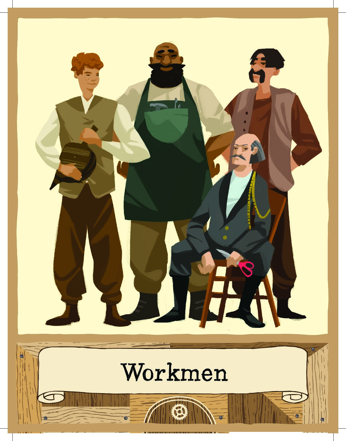 Character Cards Workmen