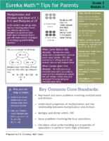Eureka Math Grade 3 Module 3 Parent Tip Sheet