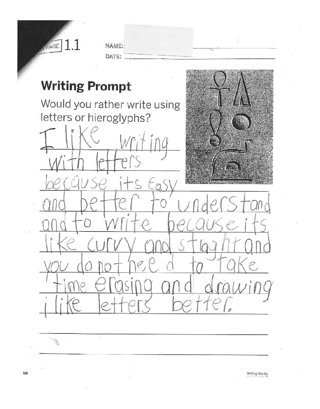 G1 Student Work Samples