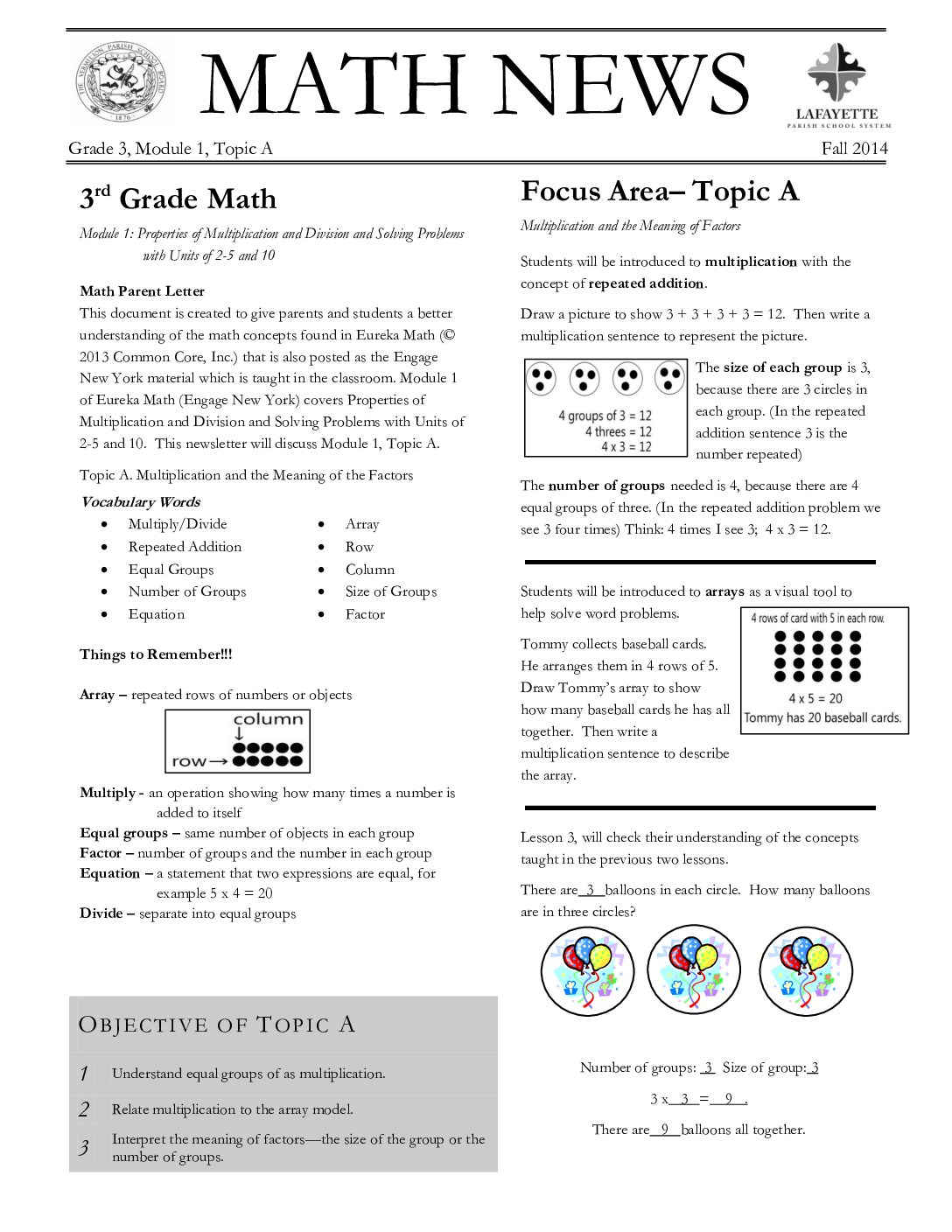 G3 M1 Ta Vfinal Newsletter