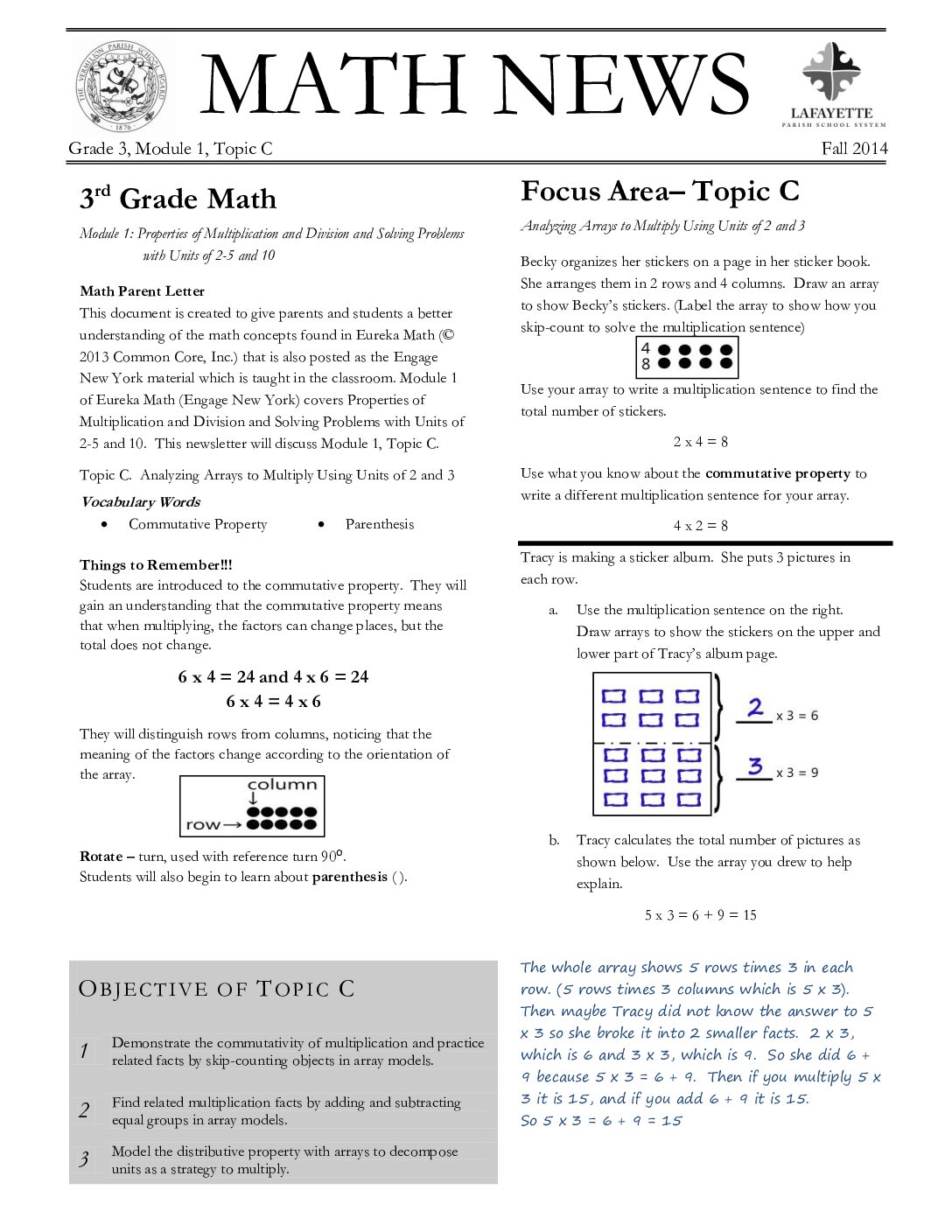 G3 M1 Tc Vfinal Newsletter