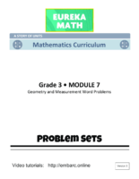 G3 M7 Student Problem Sets