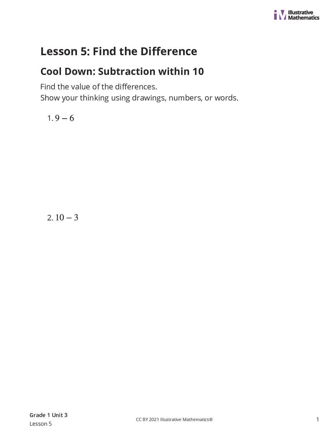 Grade1 3 5 Cooldown Cool Down
