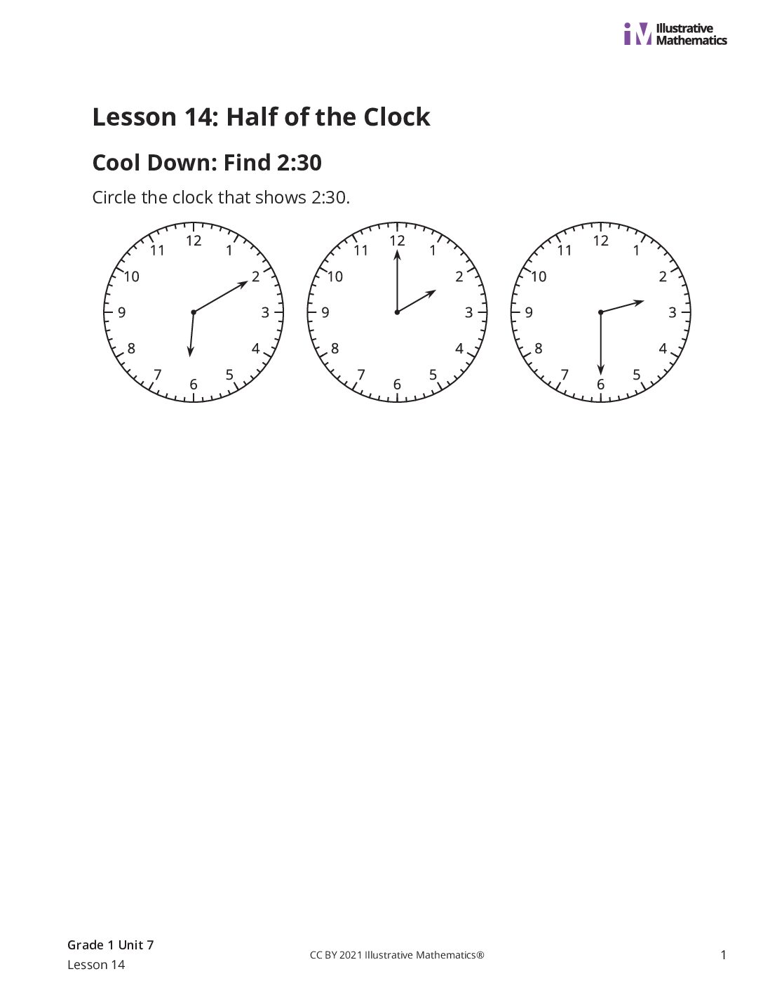 Grade1 7 14 Cooldown Cool Down
