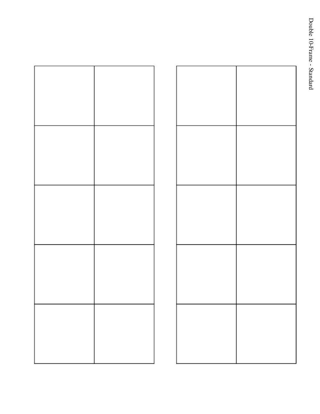 Grade1.3.B9.1 Make İt Teen Numbers And 10 Frames Double 10 Frame Standard
