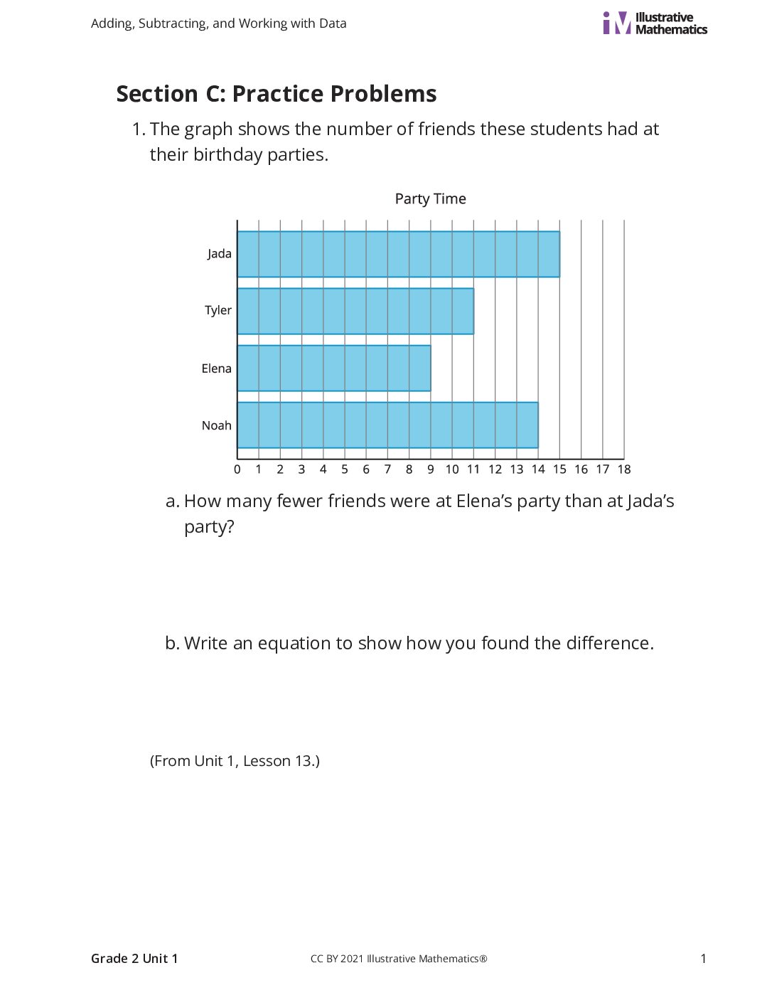 Grade2 1 C Diagrams To Compare Curated Practice Problem Set