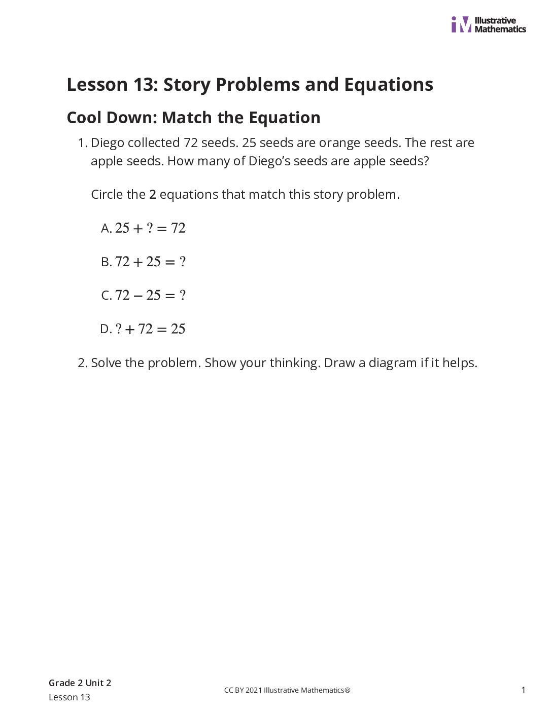 Grade2 2 13 Cooldown Cool Down
