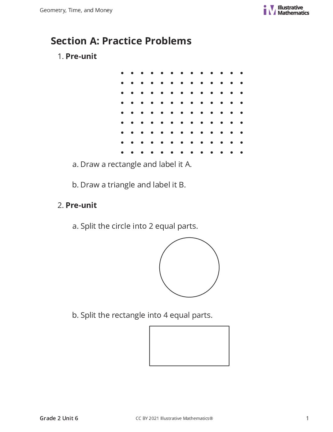 Grade2 6 A Attributes Of Shapes Curated Practice Problem Set