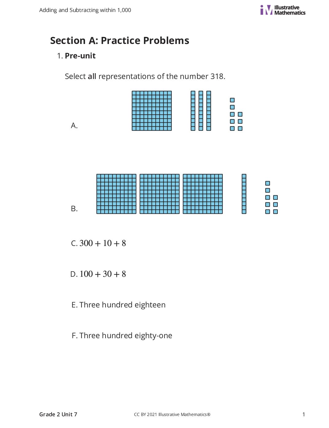 Grade2-7-A-Add-And-Subtract-Within-1,000-Without-Composition-Or-Decomposition-Curated-Practice-Problem-Set