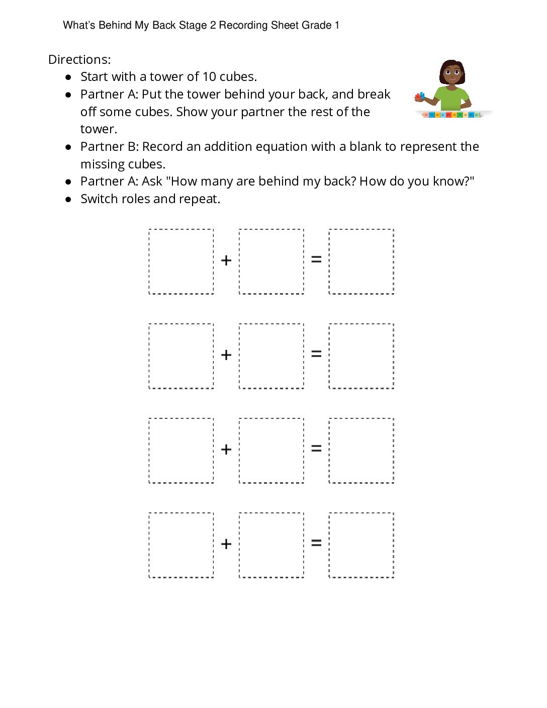 Grade2.1.A2.1-Revisit-What-S-Behind-My-Back-10-Cubes-What-S-Behind-My-Back-Stage-2-Recording-Sheet-Grade-1