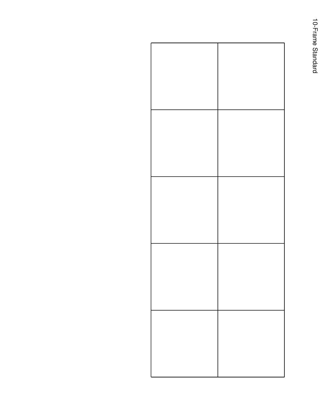 Grade2.1.C17.1 Revisit Counting Collections 10 Frame Standard