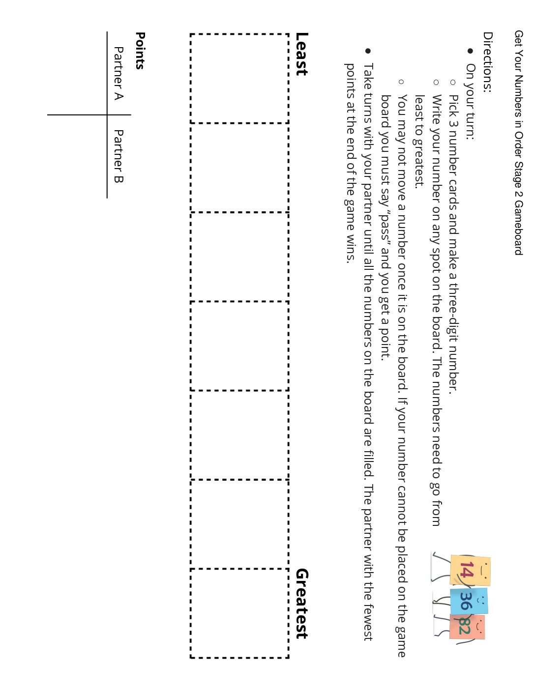 Grade2.5.B13.1-İntroduce-Get-Your-Numbers-İn-Order-Three-Digit-Numbers-Get-Your-Numbers-İn-Order-Stage-2-Gameboard