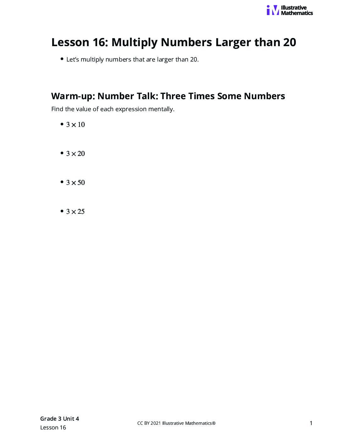 Grade3 4 16 Lesson Student Task Statements