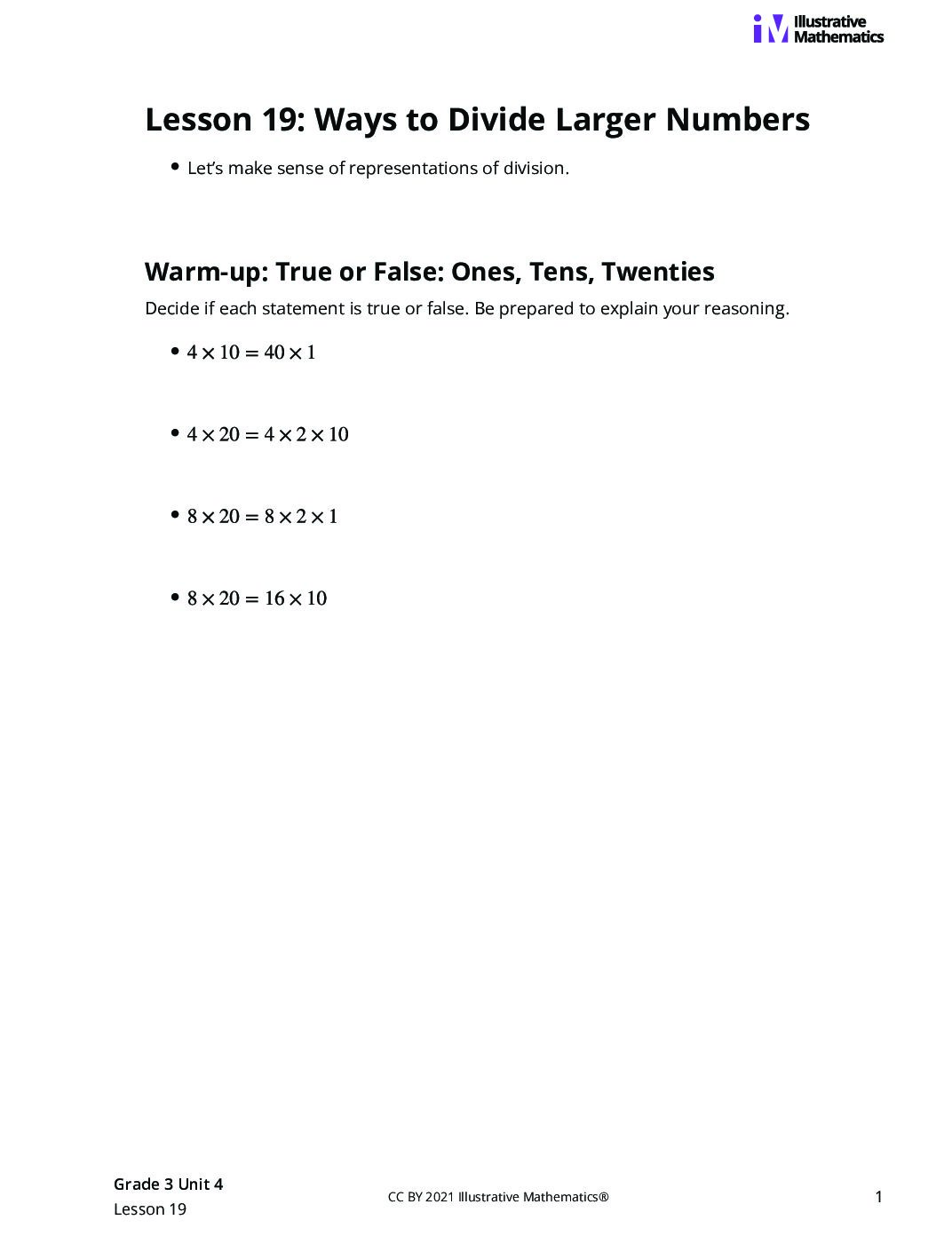 Grade3 4 19 Lesson Student Task Statements